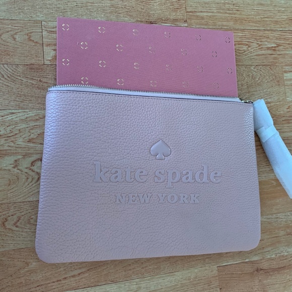 kate spade • Sienne Logo Large Tassel Pouch - Picture 9 of 12